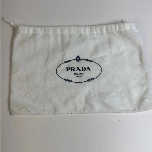 Prada Metallic Saffiano Leather Studded Mini Crossbody Bag - Picture 9 of 9